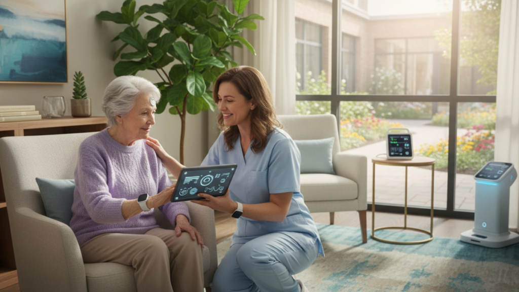 Uso de IA com pessoas idosas