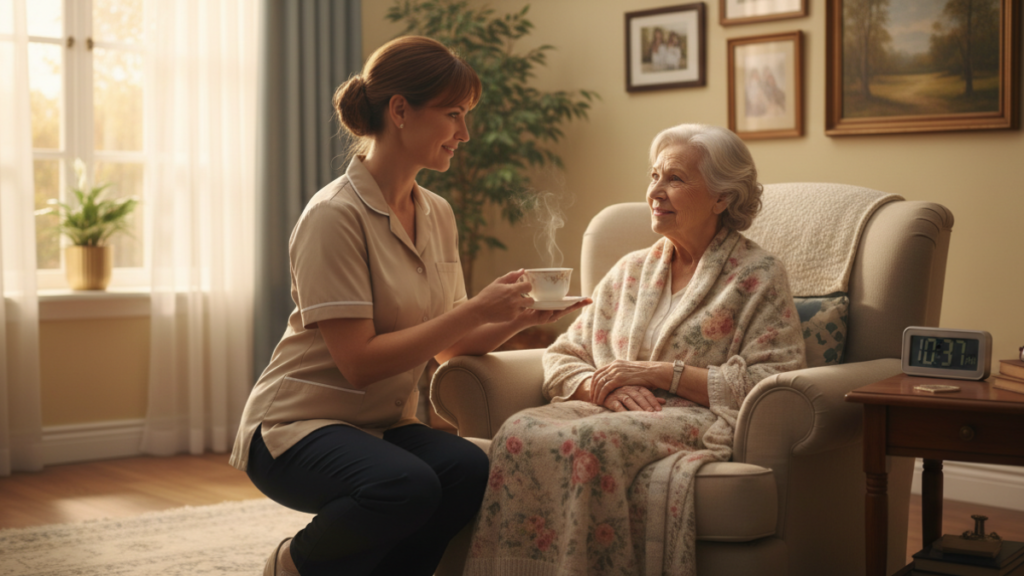 cuidador de idosos 24 horas