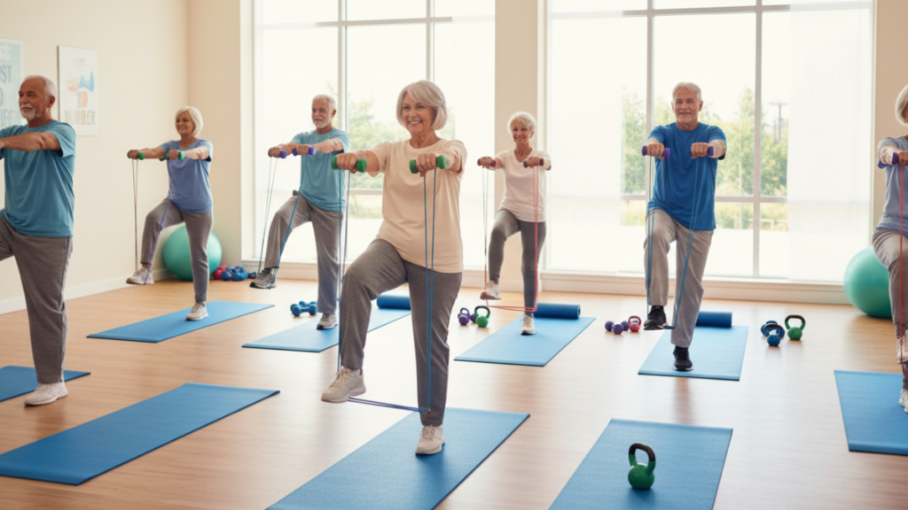 Exercícios de Força para Idosos