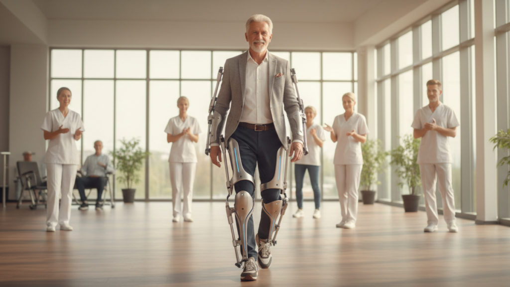 Exoesqueletos para Idosos
