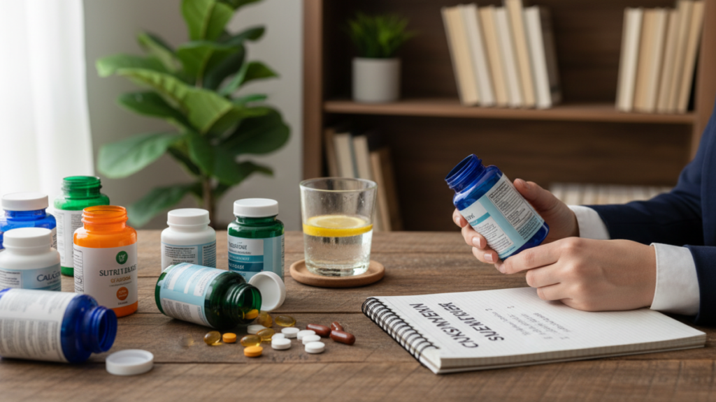 Cuidados ao escolher suplementos