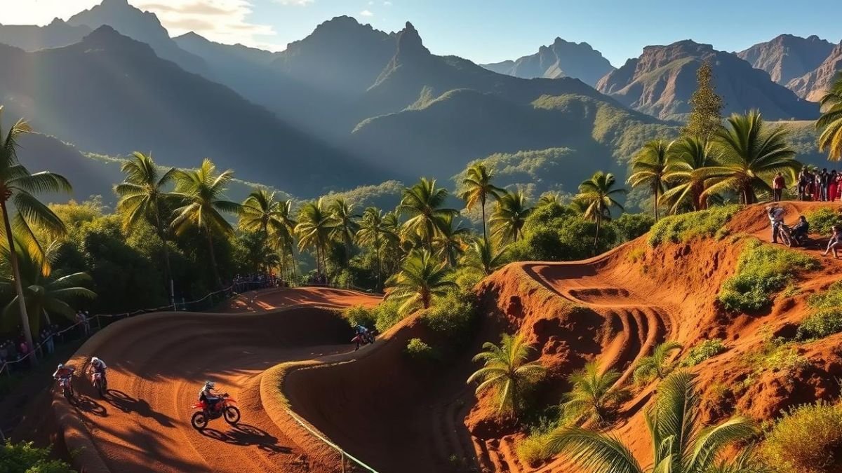 Motocross racing