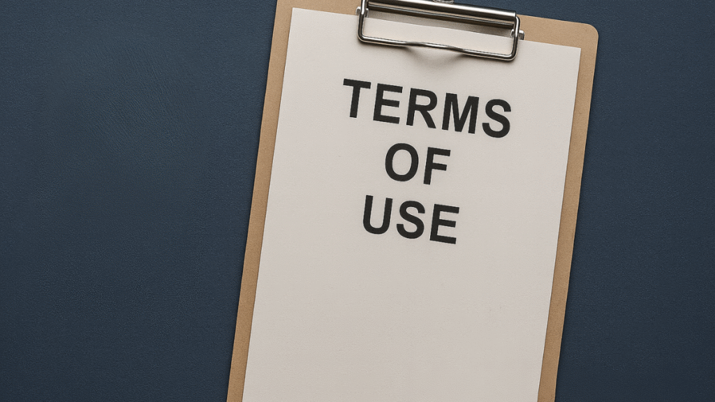 Terms of use